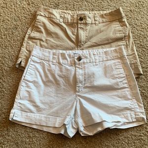 Two pair of Old Navy everyday shorts size 4